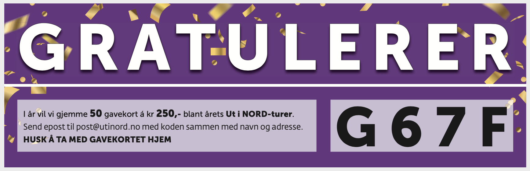 Gavekort